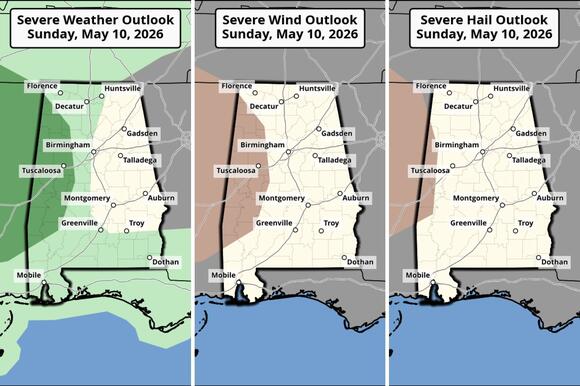Monitoring the Possibility of Strong to Severe Storms in West Alabama ...