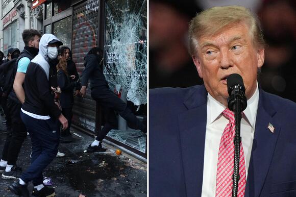 Trump says voters should ‘look at France’ to see ‘what's at stake’ in midterm elections
