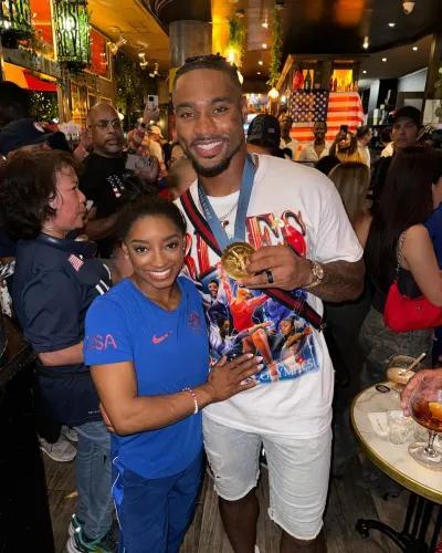 Melissa Rivers Defends Simone Biles’ Husband Jonathan Owens After Medal ...
