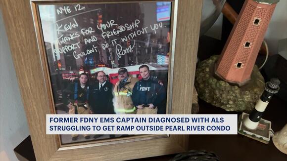 Retired EMS captain with ALS in monthslong fight for wheelchair ramp ...