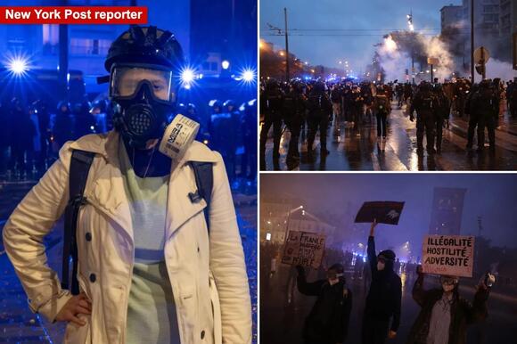 I was at a peaceful Paris protest. Then the violent far-left mob arrived.