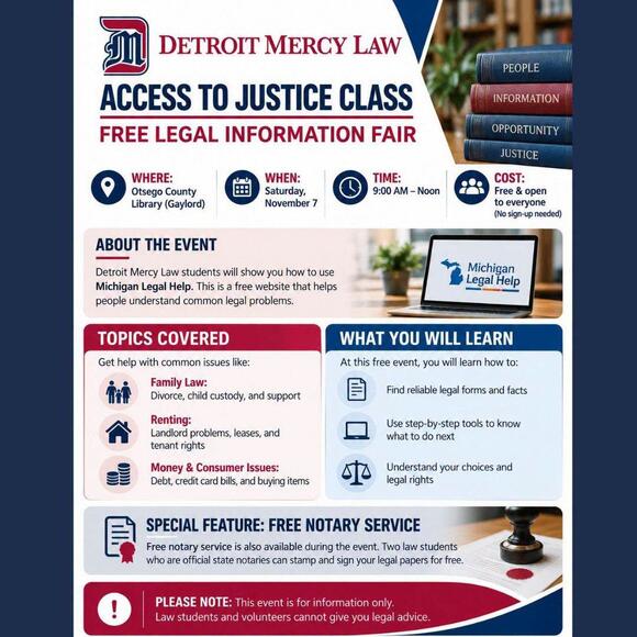 Free legal help workshop at library Nov. 7 - NewsBreak