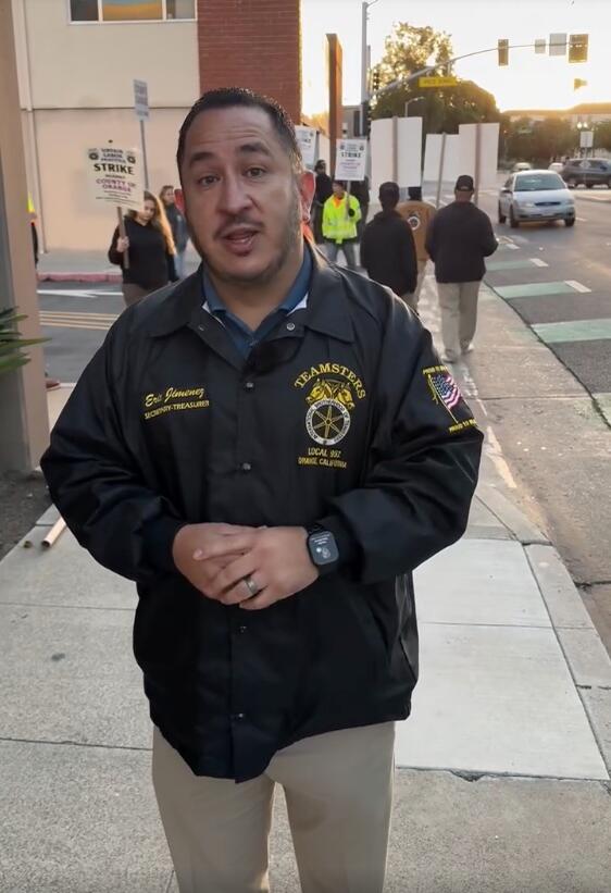 Hundreds of Orange County workers go on strike - NewsBreak