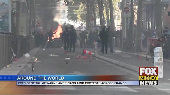 President Trump Warns Against U.S. Riots Amid France Unrest