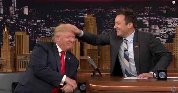 Jimmy Fallon's late night spot at NBC is secure — for the moment — after  CBS gives Colbert the axe - NewsBreak