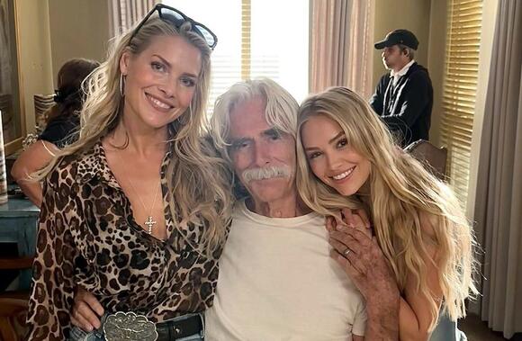 Landman' Fans Are Ecstatic Seeing Sam Elliott On Set With Ali Larter & Michelle Randolph For Season 2 - NewsBreak