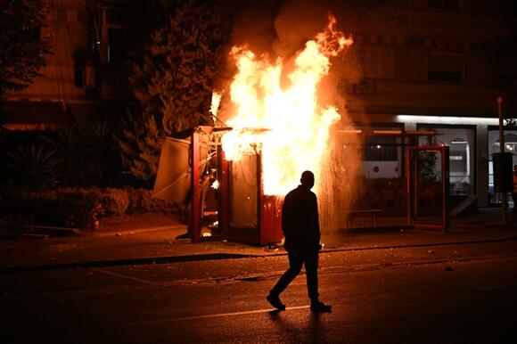 Police and protesters clash again at Albanian anti-government rally