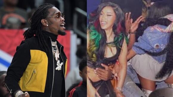 Rapper Offset Responds After Video Of Stefon Diggs Receiving A Seductive Lap Dance From His Wife, Cardi B, Goes Viral - NewsBreak