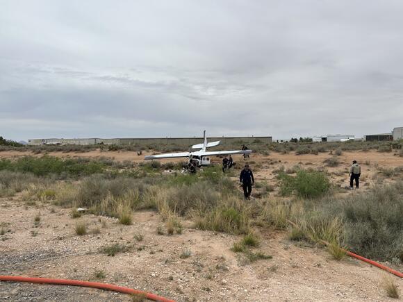 3 people hospitalized after small plane crash at Santa Teresa jetport ...
