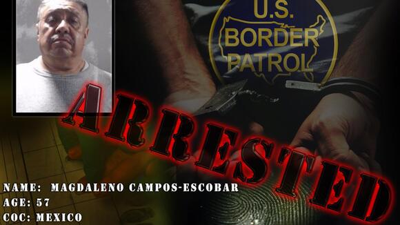 Border Patrol agents arrest convicted rapist migrant crossing the ...