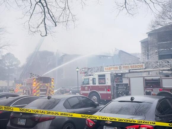 One person sent to hospital after apartment fire - NewsBreak