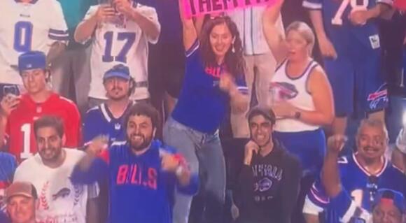 Female Buffalo Bills Fans Spotted With Wild Sign In The Stands During TNF  That You Defintely Don't Want Your Kids Seeing [VIDEO] - NewsBreak