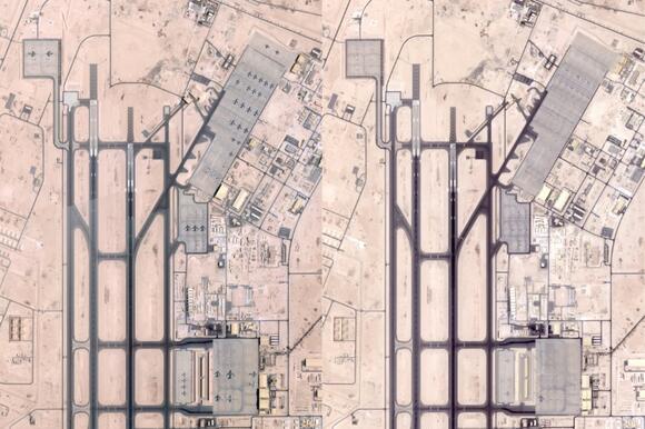 US military aircraft no longer visible at base in Qatar: satellite ...