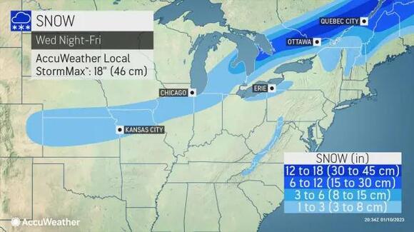 Snow, ice and rain to create travel headaches in Midwest and Northeast ...