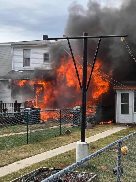 Fire damages Frackville duplex Sunday afternoon - NewsBreak