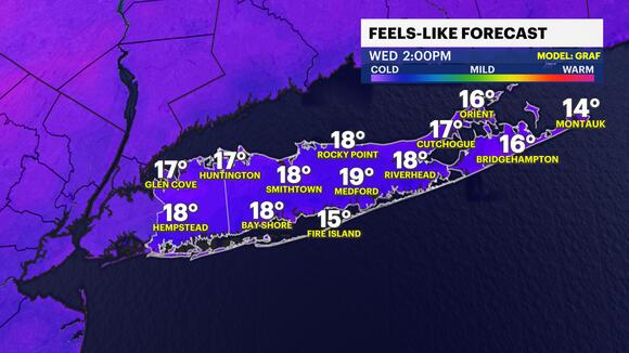 Sunny with highs in the 40s today; colder temps move in Tuesday - NewsBreak