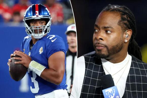 Richard Sherman takes jab at ex-Seahawks teammate Russell Wilson after  Giants benching - NewsBreak