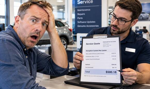 My dealership wants $500 to update my car's maps. Why does built-in ...