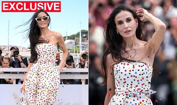 Demi Moore 'out of her depth' at Cannes Film Festival body language ...