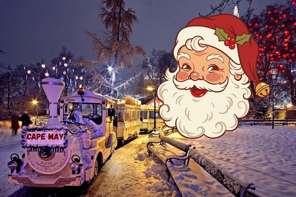 Santa Express Holiday Train Rides Booking Now for Cape May NJ's ...