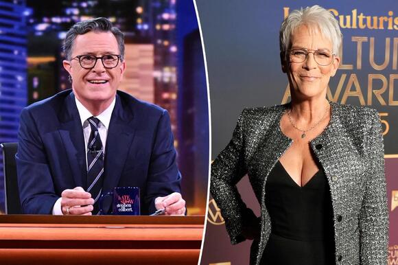 Jamie Lee Curtis reacts to CBS cancelling 'The Late Show' — ahead of  upcoming Stephen Colbert interview: 'It's awful' - NewsBreak