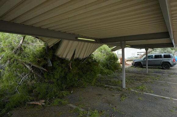 Hail the size of golf balls pummels parts of Arizona as rare storm ...