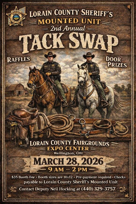 Mounted Unit Tack Swap Fundraiser Set for March 28 - NewsBreak