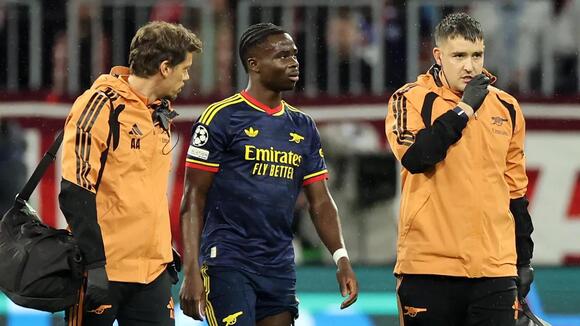‘It's not good news’: Arteta adds to the fears over Saka's injury against Bayern Munich
