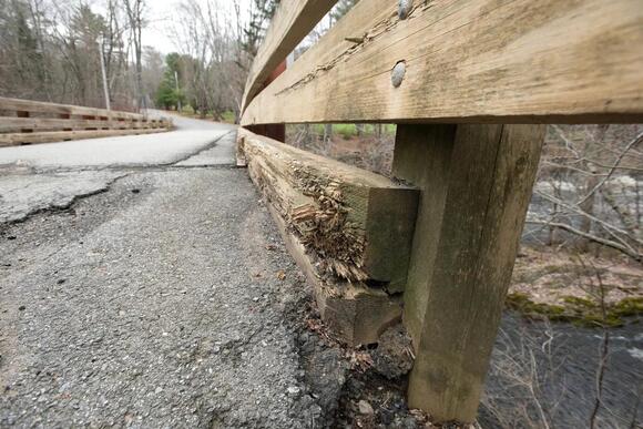 Hampden needs to fix an aging bridge to 6 homes or build a new road ...