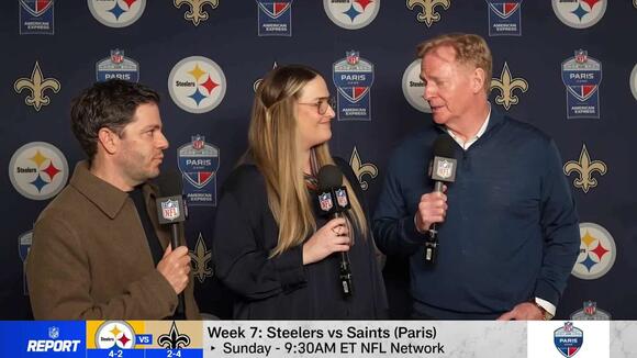 Roger Goodell on future NFL international games | ‘The NFL Report’