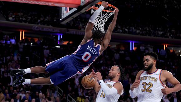 Maxey Scores 28 As 76ers Spoil Knicks’ Ring Night Celebration