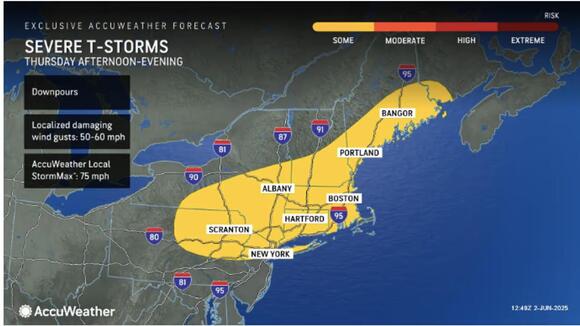 Potential New Storm System Could Bring Downpours, 50-60 MPH Wind Gusts ...