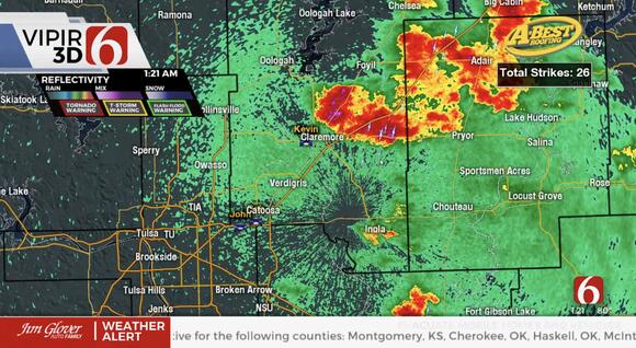Tornado overturns trucks, damages homes as Texas and Oklahoma residents ...