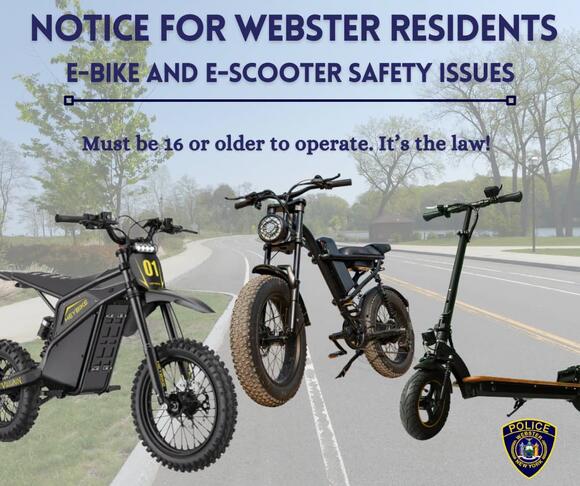 Webster Police Remind Riders of E-Bike and Scooter Laws - NewsBreak