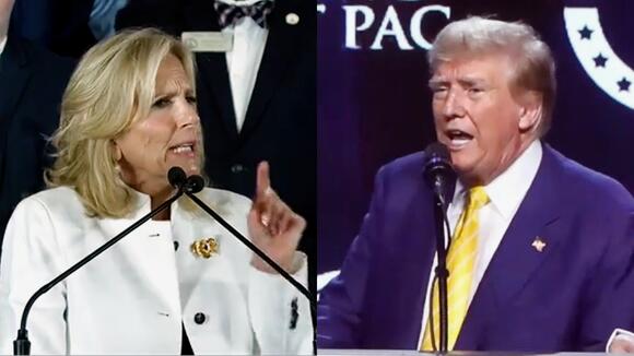 ‘He’s Evil!’ First Lady Jill Biden Hammers Trump At Campaign Rally Over