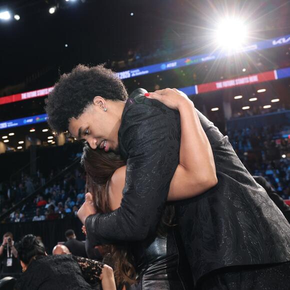 She's so beautiful' – NBA Draft star Dylan Harper upstaged by 'absolute smoke show' mom after San Antonio Spurs pick - NewsBreak