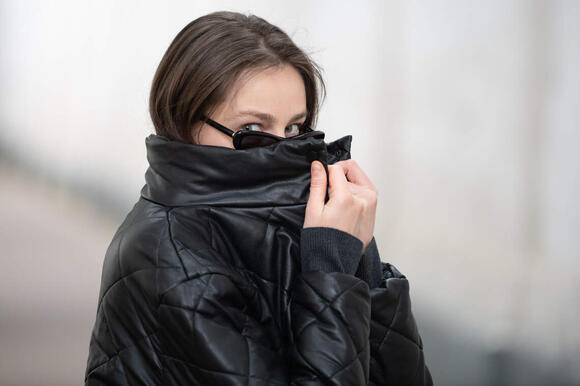 Funnel-Neck Outerwear's Fall Fashion Staying Power: From Search Spike ...