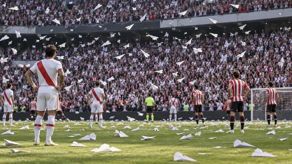 Rayo Vallecano Fans' Paper Plane Protest Halts Athletic Club Game ...
