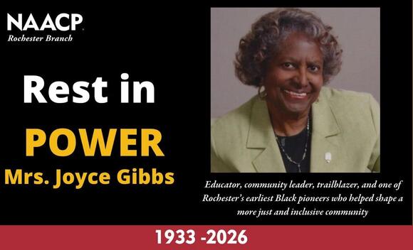 Rochester Civil Rights Pioneer Joyce Gibbs Has Died - NewsBreak