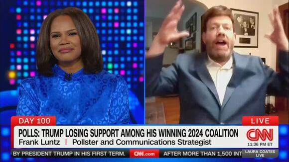 CNN Anchor Shuts Frank Luntz Down After Pollster Takes Personal Shots ...