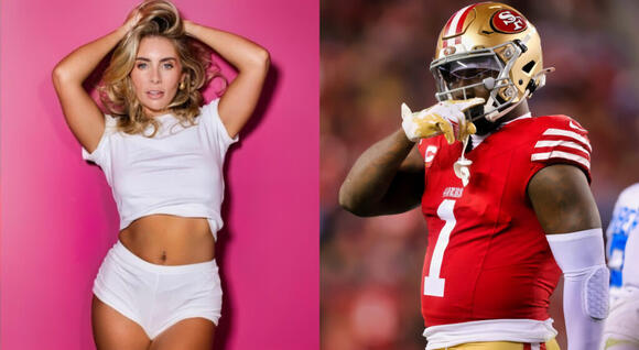 Adult Film Star Bonnie Blue & Commanders Wide Receiver Deebo Samuel Are Going Viral Together For All The Wrong Reasons - NewsBreak