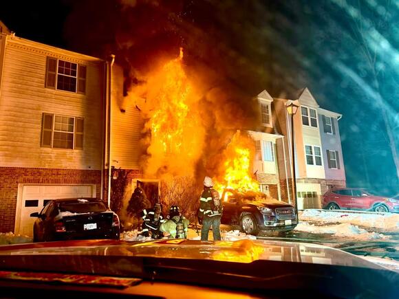 Inferno Erupts Overnight As Fast-Moving Fire Rips Through Upper ...