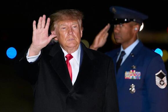 Trump says he ordered the Justice Department's lawsuit over Alaska's US Senate race
