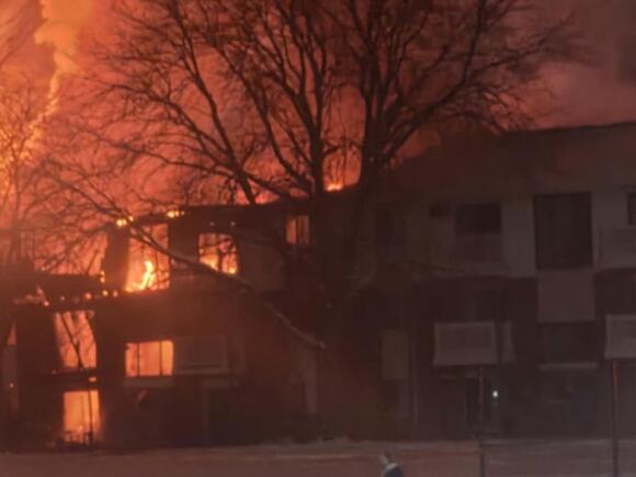 Child, 2 adults rescued from 3rd story apartment during fire at WYoming ...