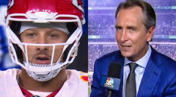 Cris Collinsworth Called Out For Suspicious Behavior After Patrick ...
