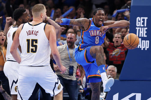 Thunder overcome SGA's shooting woes to beat Nuggets 96-84 in home ...