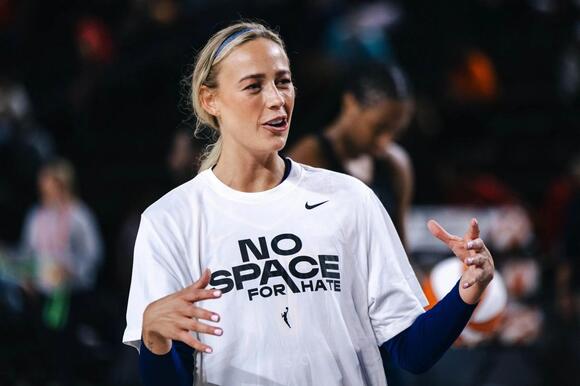 Sidelined Sophie Cunningham Drops Hyped 8-Word Message As Fever Register Caitlin  Clark-Less Win vs. Mystics - NewsBreak