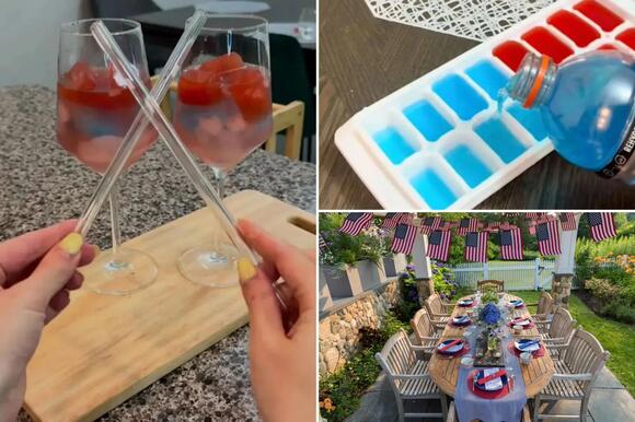 A colorful drink perfect for summer gatherings