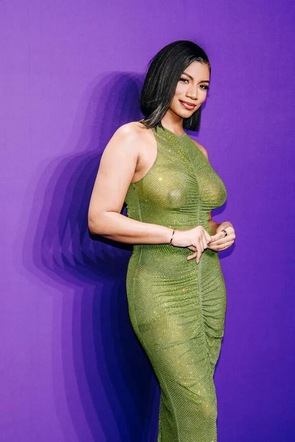 Taylor Rooks Rocks Head-Turning Sheer Dress On The GQ Global Creativity Awards Purple Carpet - NewsBreak