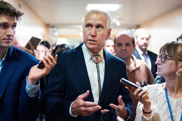 Trump Rallies in North Carolina as Tillis Warns of GOP ‘Train Wreck’